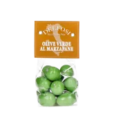 Olive verdi di marzapane
